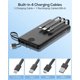 thumbnail image 4 of Power Bank VEEKTOMX de 10000 mAh con cables integrados para iPhone, 4 of 7