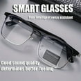 thumbnail image 2 of Smart Audio Glasses - Auto Color Lens & Touch Control - HD Sound, Built-In Mic - Anti-Blue Light - Perfect for Office, Driving & Gifts, 2 of 17