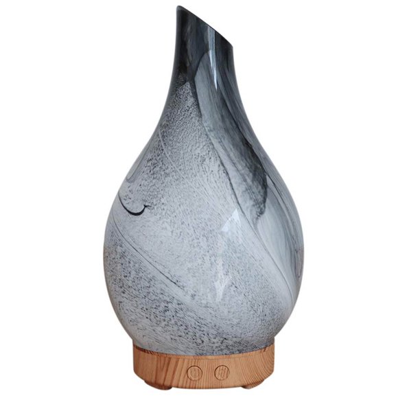 Difusor De Aceite Esencial, Humidificador Ultrasónico De Aromaterapia De 100ml, Difusor De Aceite Esencial De Grano De Madera