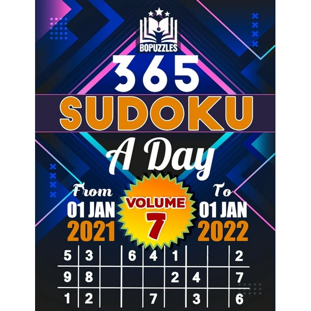 365 Sudoku A Day Volume 7 21 Sudoku A Day Challenges During Christmas Holidays Large Print Sudoku Book For Adults Easy To Hard Paperback Walmart Com Walmart Com 365 Sudoku A Day Volume 7 21 Sudoku A Day Challenges During Christmas Holidays Large Print Sudoku Book For Adults Easy To Hard Paperback Walmart Com Walmart Com