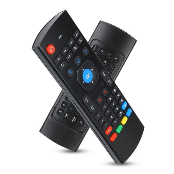 Ratón remoto, Velocidad de Transmisión de 1 Mbps Material de Alta Controlador Remoto Smart Remote Controlador Remoto Negro para TV PC