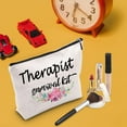 thumbnail image 4 of Psychology Gifts Therapist Gifts Mental Health Makeup Bag Therapist survival kit Cosmetic Bags Gift For Therapist Psychologist School Counselor, 4 of 5