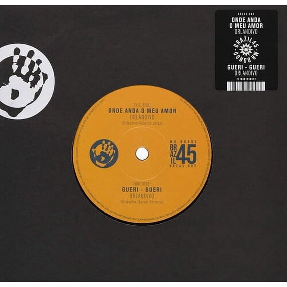 Orlandivo - Onde Anda O Meu Amor / Gueri Gueri - Music & Performance - Vinyl [7-Inch]