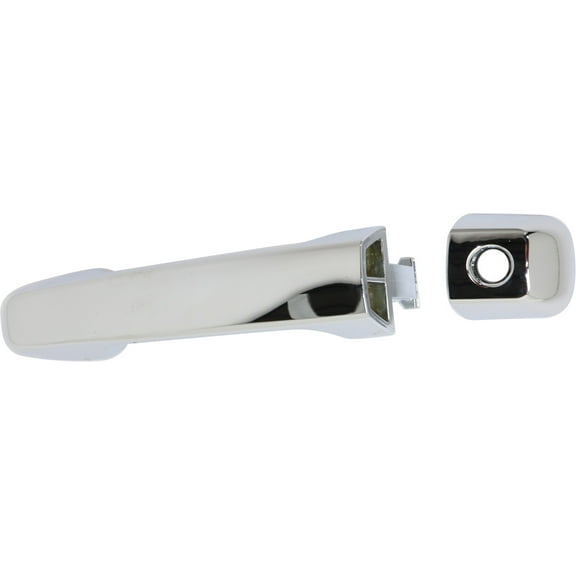 Exterior Door Handle Compatible with 2010-2020 Toyota 4Runner Front, Driver Side Chrome