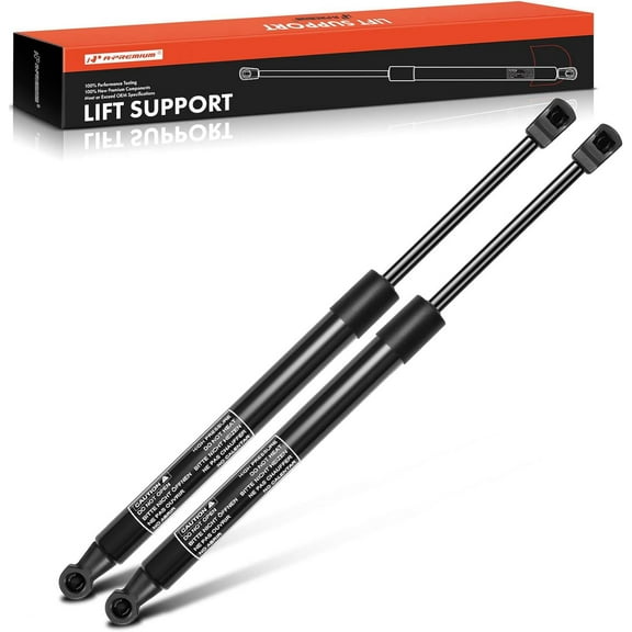 A-Premium Rear Tailgate Lift Supports Shock Struts Compatible with Pontiac Vibe 2009-2010 2-PC Set