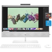 HP Pavilion 27 Touch Desktop 4TB SSD 32GB RAM Extreme (AMD Ryzen 7 Processor with 8 Cores and Max Boost 4.30GHz, 32 GB RAM, 4 TB SSD, 27-inch FullHD IPS Touchscreen, Win 10) PC Computer All-in-One