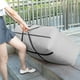 thumbnail image 4 of Bolsa de Almacenamiento de Tela Reforzada Extra Grande 100x58x28cm, Impermeable, Cremallera Resistente, Ventana de PVC Transparente, Negra o Gris, 1 Unidad, 4 of 6