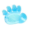 thumbnail image 1 of Methold Cepillo de eliminación, práctico y útil, lindo peine para cachorros, guante de aseo para gatos, masaje de limpieza, cepillos de Suministros para perros azul1pcs, 1 of 5