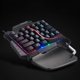 thumbnail image 5 of G92 Teclado para juegos con cable Teclado ergonómico de una sola mano con 35 teclas y retroiluminación, 5 of 9