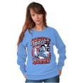 thumbnail image 3 of Street Fighter Chun Li Hustle Queen Women Plus Size Sweatshirt Brisco Brands 4X, 3 of 5