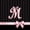 Pink Black M, variant on Manfei Letter A Print Quilt Full,Pink Dreamy Bow Full Bedspread Sets,3pcs,1 Coverlet and 2 Pillowcases