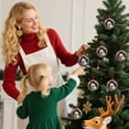 thumbnail image 6 of Lilgiuy Fun Christmas Animals Ornaments, Sheep Christmas Ornaments Acrylic Farm Christmas Tree Decorations Hanging Pendant, Adults Men Friend Dad Xmas Ornaments Home Decor Gifts, 6 of 6