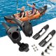 thumbnail image 2 of Mantenga el buceo KK-T01 Detachebale Accesorios impermeables Conjunto de la barra de pescar Soporte de soporte Tubo de paddle Clamp KAYAK Accesorio Kit de barco seitruly OD002593-00B, 2 of 6