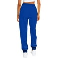 thumbnail image 3 of Cindysus Womens Cinch Bottom Sweatpants High Waisted Athletic Workout Joggers Lounge Pants Activewear with Pockets Blue 3XL, 3 of 3