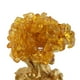 thumbnail image 5 of Árbol de dinero de cristal de cuarzo amarillo, sapos dorados dobles, estilo bonsái, decoración de árboles de fortuna amarillos para mejorar la suerte y la riqueza, 5 of 5