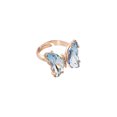 thumbnail image 1 of PVCS Bague Ajustable Papillon Dégradé Créatif Mode pour Femmes avec Ouverture, 1 of 2