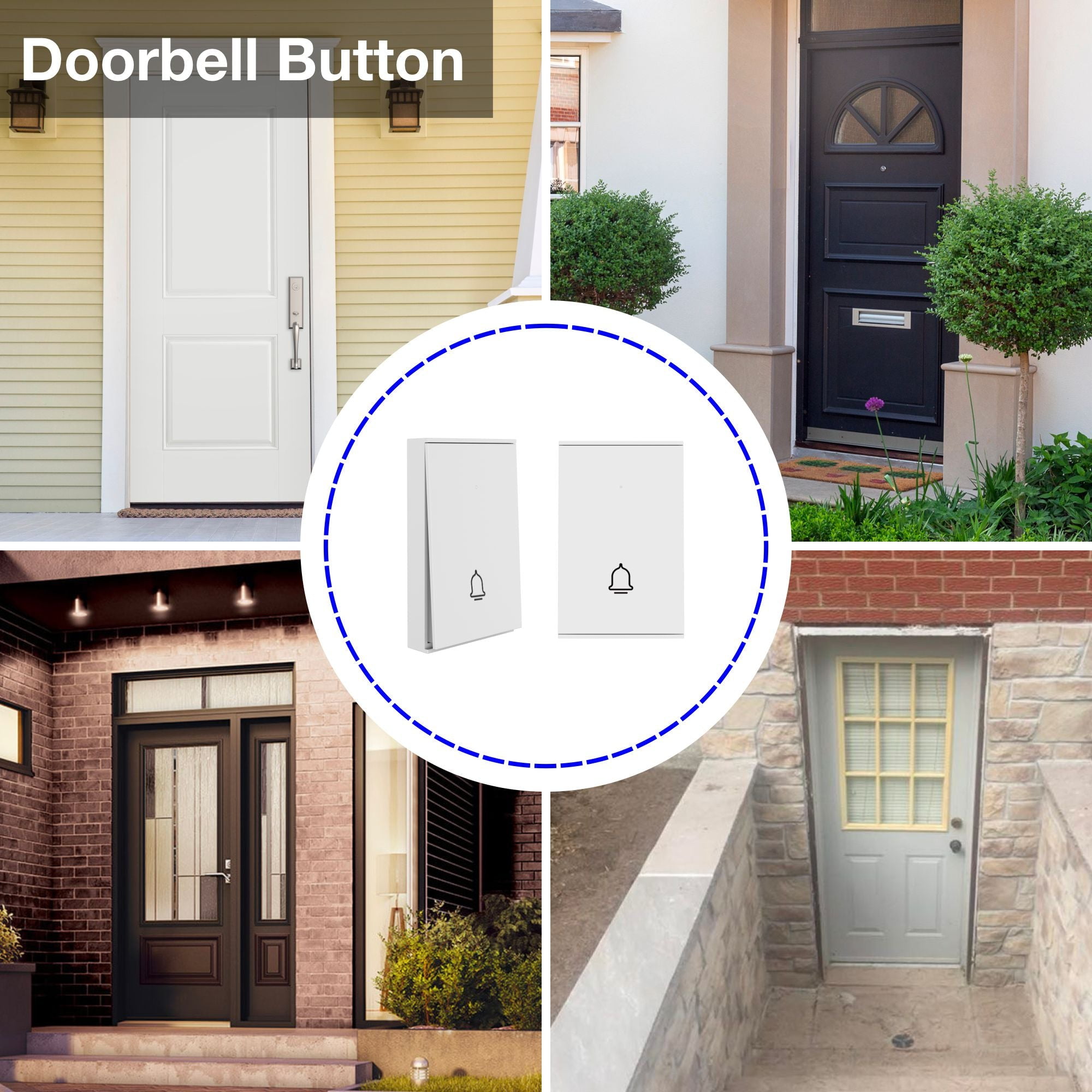 Home Alarm System Security Wireless Smart 8-Piece Kit DIY, WiFi & 4G Touch Panel, Doorbell, Motion & Door Alarm Sensor Security, Smart Home Burglar Alarm System & Business Security, Elder Brand