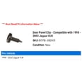 thumbnail image 2 of Door Panel Clip - Compatible with 1998 - 2002 Jaguar XJ8 1999 2000 2001, 2 of 2