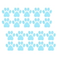 thumbnail image 2 of 20 piezas Pegatinas de huellas de perro Pegatinas de bañera de dibujos animados Calcomanías de prevención de resbalones Pasadores de bañera autoadhesivos (azul cielo), 2 of 6