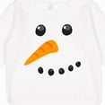 thumbnail image 3 of Inktastic Snowman Face Toddler Sweatshirt, 3 of 4
