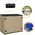 thumbnail image 5 of Uforic Waterproof Resin Multifunctional Storage Shed, 41.30" x 51.10" x 29.10", Brown, 5 of 6