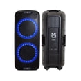 thumbnail image 2 of MR DJ PBX6500S PROFESSIONAL DUAL 15 INCH PASSIVE 3500 WATTS PA/DJ ABS CABINET, 2 of 5