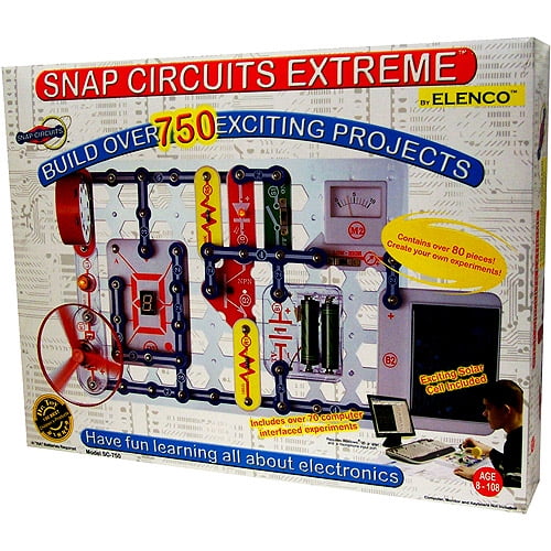 SC750R Snap Circuits® Extreme Educational 750 Expt's. Model 