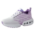 thumbnail image 5 of Rokment Womens Running Tennis Shoes 2026 Spring Fall Breathable Comfy Air Cushion Cross-Training Jogging Walking Fashion Sneakers Purple Size 7, 5 of 6