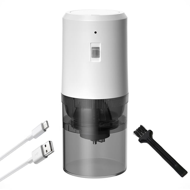 Molinillo de café eléctrico, molinillo pequeño recargable por USB para el hogar, molino de granos portátil inalámbrico, 1 Uds.