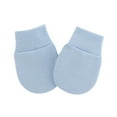 thumbnail image 2 of 1 Pair Baby Anti Scratching Soft Cotton Gloves Newborn Infant Handguard Mittens, 2 of 13
