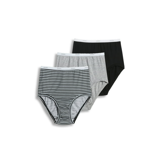 Jockey Women's Plus Size Classic Brief - 3 Pack