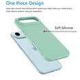 thumbnail image 5 of For iPhone 17 Air Case with Screen Protector, Tekcoo Liquid Silicone Military-Grade Protection Shockproof Rugged Soft Gel Rubber Slim Cell Phone Case Cover for iPhone 17 Air 6.5", Green, 5 of 14