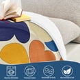 thumbnail image 4 of Yayeee Throw Blanket for Couch Soft Warm 60" x 80" Sofa Chair Bed Decoration, Colorful Clover Pattern, 4 of 7