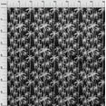 thumbnail image 4 of oneOone Viscose Chiffon Black Fabric Tropical Tree Dress Material Fabric Print Fabric By The Yard 42 Inch Wide, 4 of 4