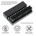 thumbnail image 2 of Shisuyan Practical Design Motherboard Adapter Black 1Set 2.2x1.3x0.8in, 2 of 9