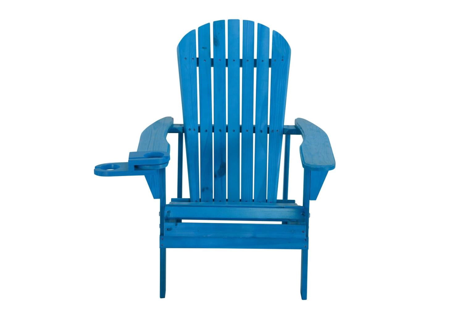 W Unlimited SW2101SB Earth Collection Adirondack Chair with Phone & Cup Holder, Natural