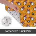 thumbnail image 6 of Pofeuu Halloween Witches Gnome Print Flannel Doormats Rug16"x24"Rug Washable Doormats Indoor Outdoor Rugs for Layered Front Door Mats, Porch, Kitchen, Entryway, 6 of 7