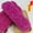 Rose purple, variant on Xiao Hua pink gray velvet yarn, 2 rolls (95 grams per roll) - premium plush yarn, soft velvet yarn, and fluffy chenille yarn, suitable for DIY crafts, comfortable blankets, and home decor