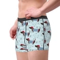 thumbnail image 2 of Disketp Dachshund Dog Puppy Men's Boxer Briefs,Soft and Breathable Cotton Underwear with ComfortFlex Waistband, 2 of 7