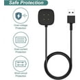 thumbnail image 6 of Charger for Fitbit Sense/Sense 2/Versa 3/Versa 4, Replacement Charging Cable Cord Magnetic Dock Stand for Fitbit Sense 1/2, Versa 3/4 Smartwatch, 6 of 7
