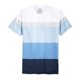 thumbnail image 2 of American Rag - Camiseta básica con bloques de color para hombre, azul, pequeña American Rag  Camiseta básica, 2 of 2