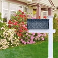 thumbnail image 7 of Bingfone Hawaiian Style Magnetic Mailbox Cover Standard Size for Garden Yard Outdoor Decorations-21x18 in, 7 of 7