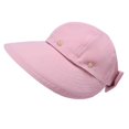 thumbnail image 1 of Sombrero YONGSHENG Visera Lazo Color Sólido Verano Mujer UV Ala Ancha, 1 of 2