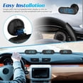 thumbnail image 4 of Velocímetro GPS Digital para Automóvil Pantalla Frontal de Automóvil Velocímetro Odómetro de Automóvil Parabrisas Velocímetro Inteligente Hud para Vehículo, 4 of 8