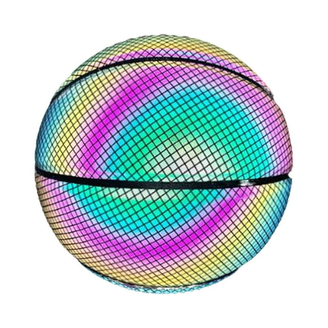 koolsoo Glowing Basketball Professional Size 7 Training Night Game for Playground Adults E
