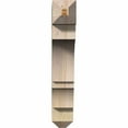 thumbnail image 2 of Ekena Millwork 6"W x 30"D x 34"H Balboa Craftsman Rough Sawn Bracket, Douglas Fir, 2 of 13