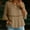 Coffee women boho tops a1, variant on Women Summer Round Neck 3/4 Sleeve Lace Trim Flowy Boho Casual Pullover Tops Dressy Casual Loose Blouses Fall Shirts Clothes, Black 2XL