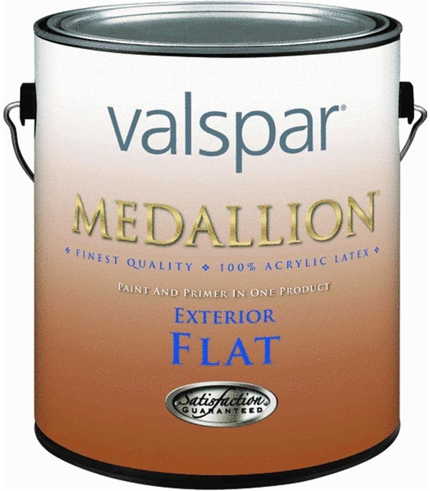 Medallion 100 Acrylic Exterior Flat Latex House Paint
