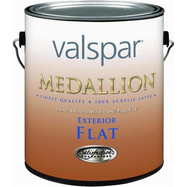 Medallion 100 Acrylic Exterior Flat Latex House Paint