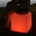 thumbnail image 3 of Main Access 16" x 16" Outdoor Color Changing LED Light Cube with Wireless Remote, Weatherproof Block Seat Pool Spa, 16 Colors, 3 of 10